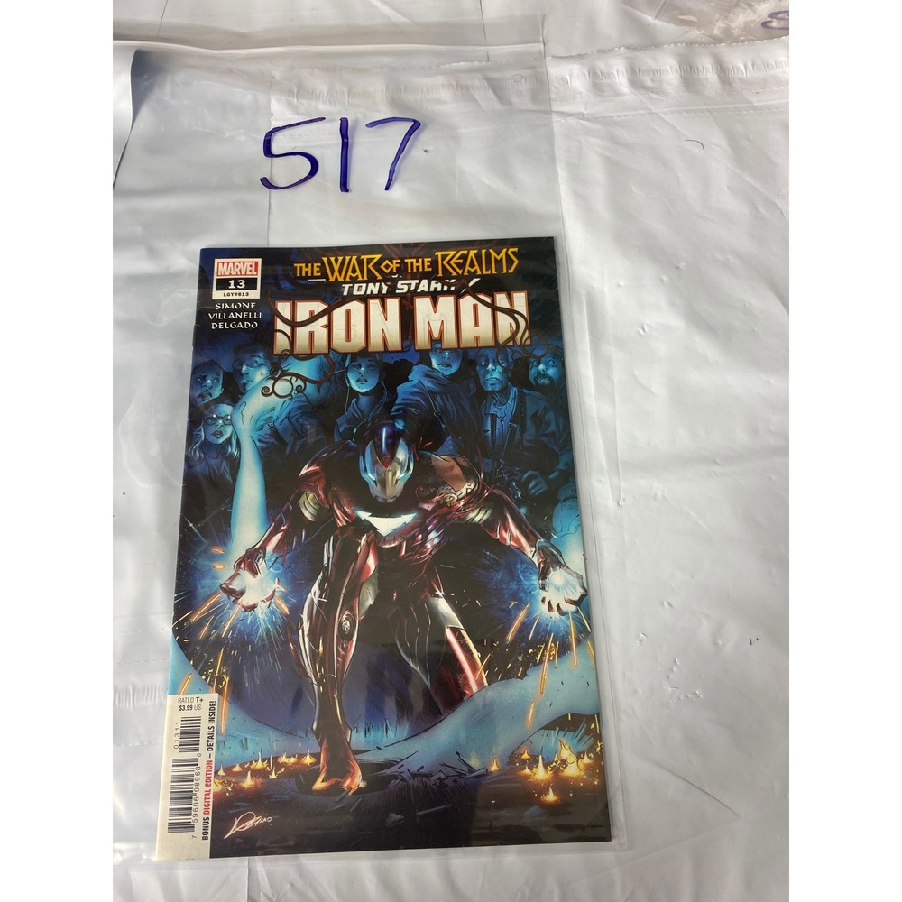 Marvel Iron Man The War‎ of The Realms Comic Book Issue 13 Tony Stark